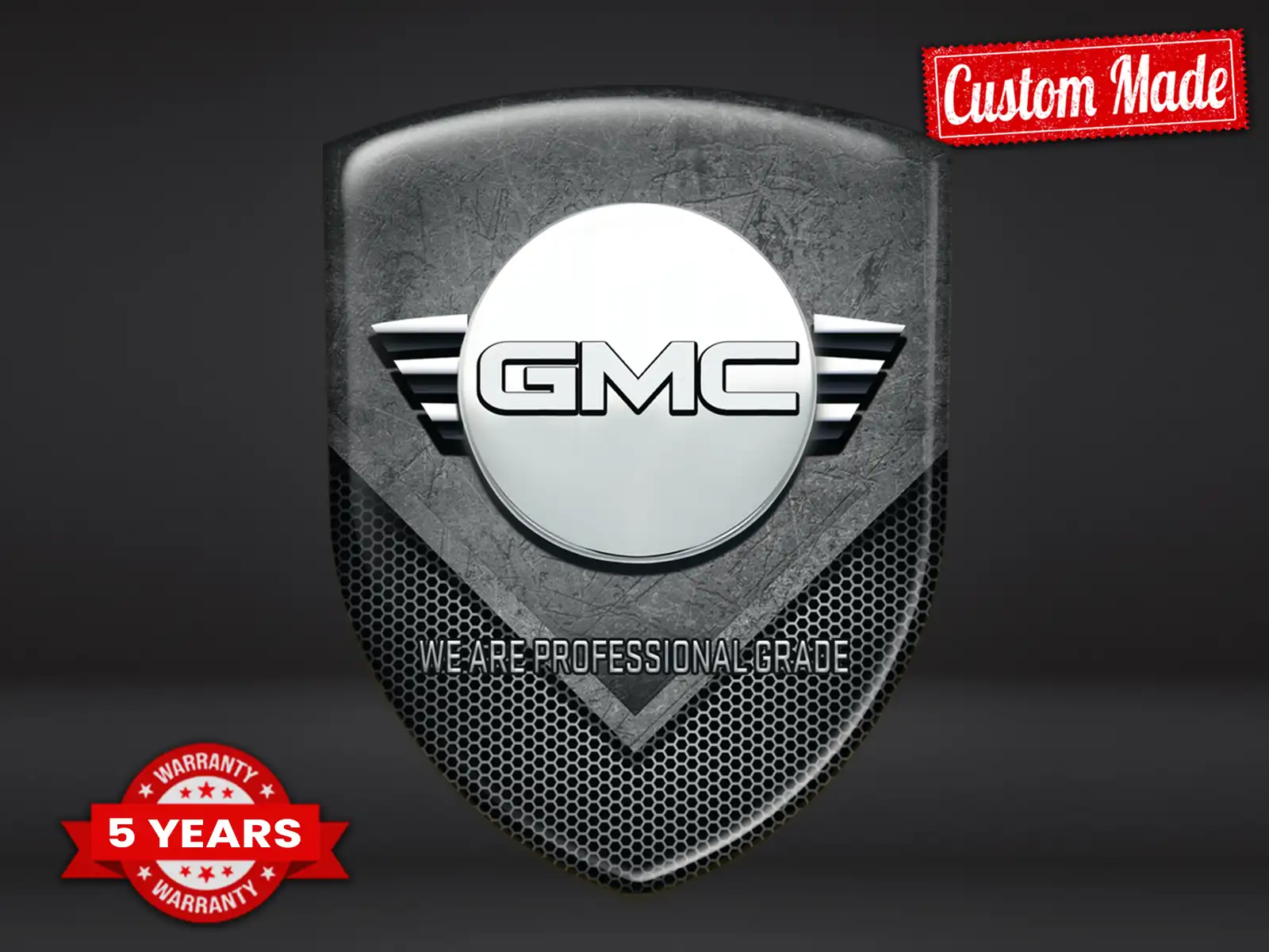 GMC Heckscheibensticker Edition Stilvoll Modern